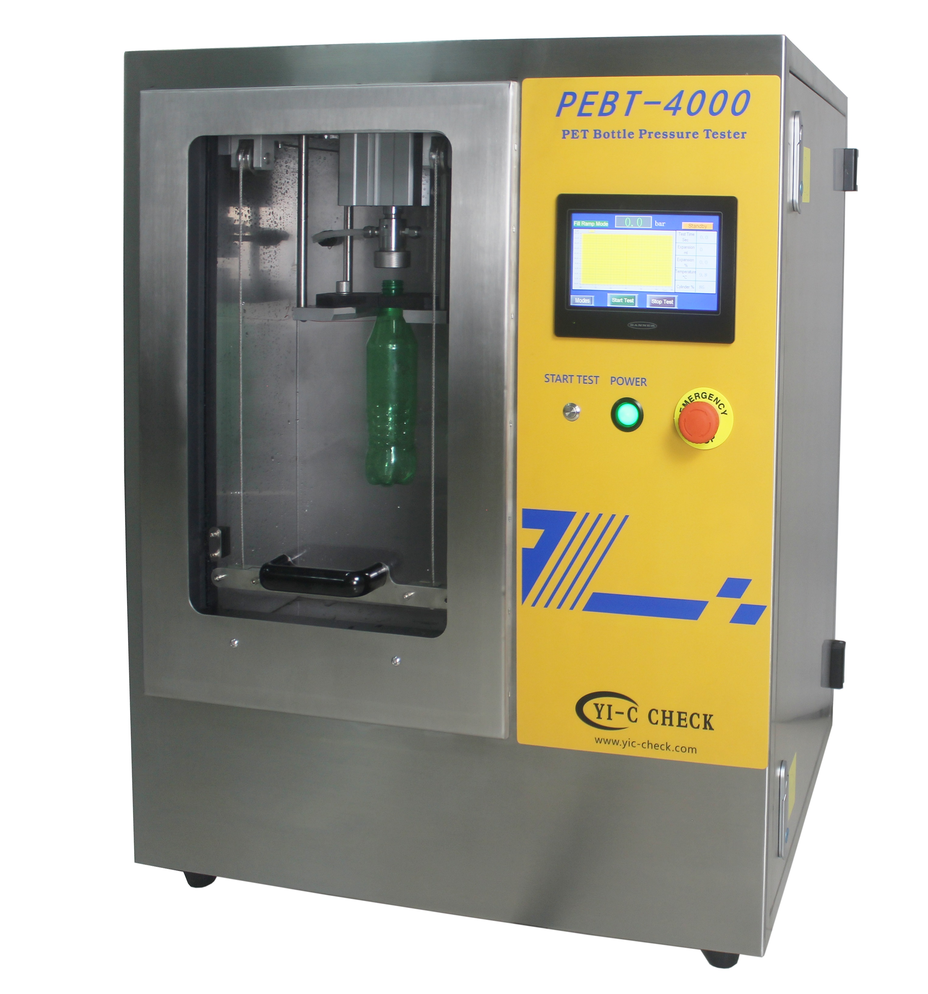 PEBT4000 PET Bottle Pressure (Burst) Tester YIC CHECK INSTRUMENT